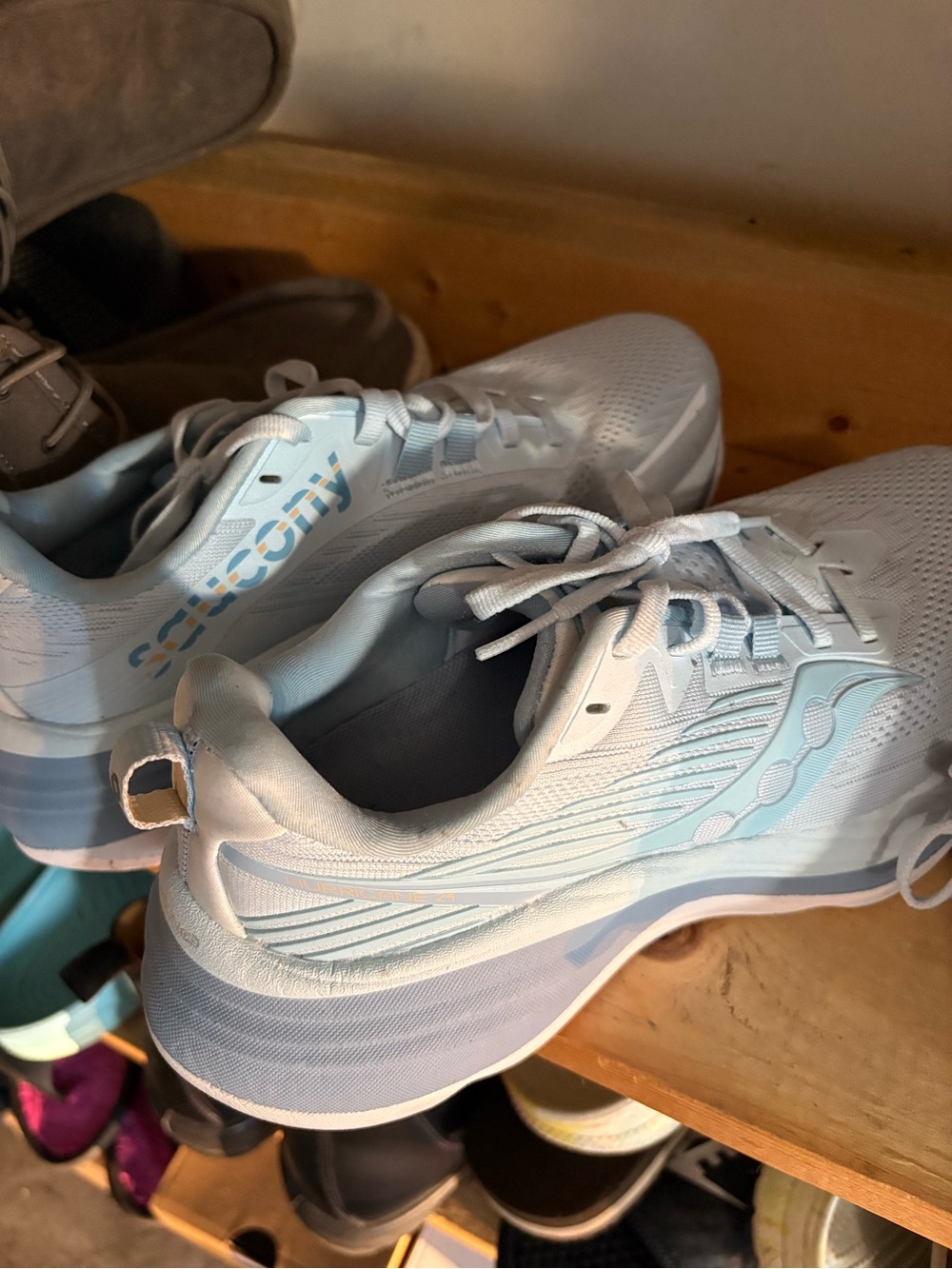 Saucony Light Blue Women's Running Shoes